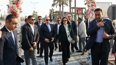 وزيرة التنمية المحلية ومحافظ الإسماعيلية يفتتحان مشروعات تطويرية وسياحية جديدة بالمحافظة 