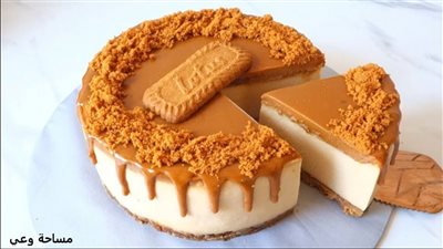 بالفيديو.. طريقة تحضير تشيز كيك اللوتس بكل تفاصيله 