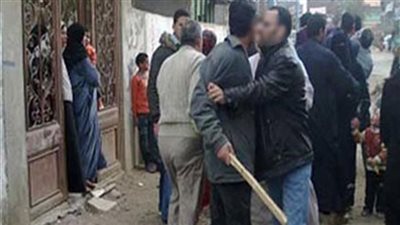 استعراض القوة ومحاولة قتل ونهب في عزبة مكاوي