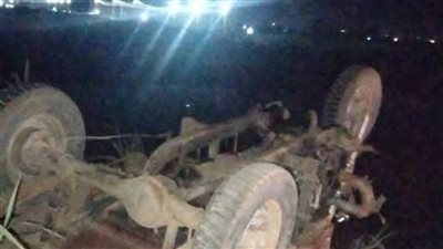 وفاة شخص وإصابة آخرين في حادث بشع أعلى طريق بمنشأة القناطر 