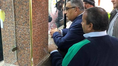 محافظ الدقهلية يتفقد المركز التكنولوجي والحملة الميكانيكية في مركز المنصورة