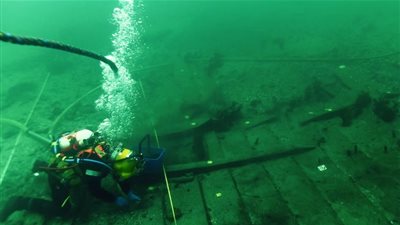 الكشف أكبر سفينة فايكنج على الإطلاق قبالة سواحل الدنمارك