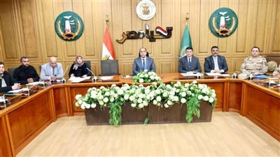 اجتماع هام بمحافظة المنوفية لمتابعة الموقف النهائي لمشروعات 