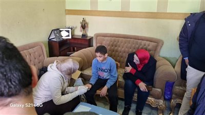 التأمين الصحى بدمياط فى زيارة لمؤسسة تربية البنين بفارسكور لإجراء الفحص الطبى 