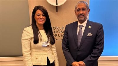 وزيرة التخطيط تبحث تعزيز التعاون مع رئيس المصرف العربي للتنمية في إفريقيا