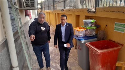 وكيل وزارة الصحة بدمياط يتفقد مخازن الطعوم