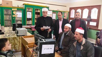 رئيس القليوبية الأزهرية يتفقد لجان المرحلة الثانية لمسابقة حفظ القرآن الكريم