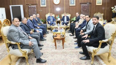 تفاصيل لقاء محافظ المنوفية بوفد مجلس أمناء مدينة السادات
