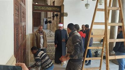 بالصور...الأمين العام للمجلس الأعلى للأزهر يتفقد استعدادات الجامع الأزهر لاستقبال شهر رمضان المبارك