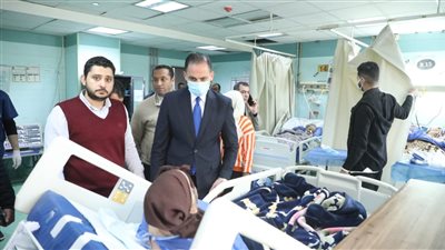نائب وزير الصحة يزور مستشفى عين شمس العام 