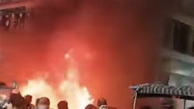 حريق بمول «الأمريكية» بمحيط مسجد الحصري.. واللغز 