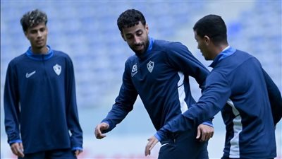 الزمالك يختتم تدريباته قبل لقاء زيسكو يونايتد.. وتحذير معتمد جمال 