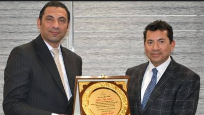 جانب من التكريم 