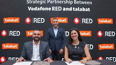 شراكة استراتيجية بين طلبات مصر وڤودافون مصر لإتاحة البرنامج الحصري 'talabat pro' ضمن باقات RED