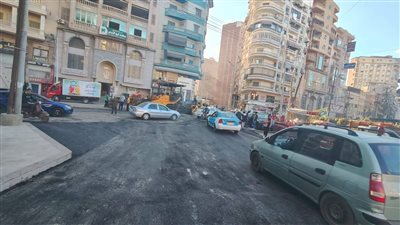 محافظ دمياط يتابع أعمال رد الشىء لأصله بشوارع دمياط 