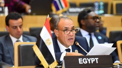  وزير الخارجية يستعرض التقرير السنوي لمجلس السلم والأمن أمام قمة الاتحاد الإفريقي