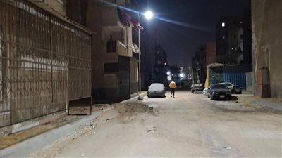 بدء أعمال إنارة منطقة عمرو بن العاص بحي الزهور