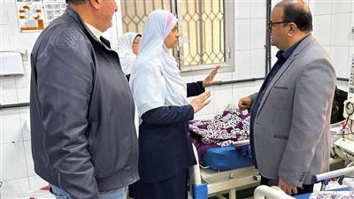 مدير الخدمات الطبية بالمنوفية يتفقد مستشفى منوف العام ويشدد على جودة الخدمة الطبية 