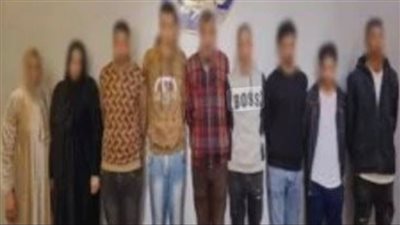 المتهمين في واقعة ميت عاصم