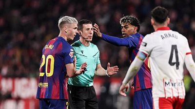 جدل تحكيمي يشعل خسارة برشلونة أمام جيرونا