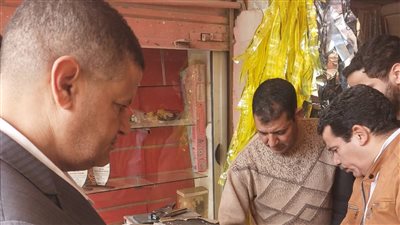 حملات تفتيشية تحرر27 محضر مخالفات مخابز وتضبط 340 قطعة ألعاب نارية بطوخ طنبشا