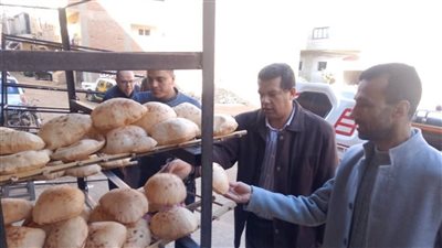 حملات تموينية على مخابز الباجور ومنوف تحرر 21 محضرا