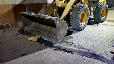 بالصور.. حملة موسعة لإزالة وحصر المطبات العشوائية في مدينة الأقصر