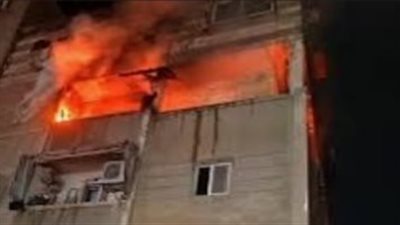 السيطرة على حريق نشب داخل شقة سكنية بالمريوطية 