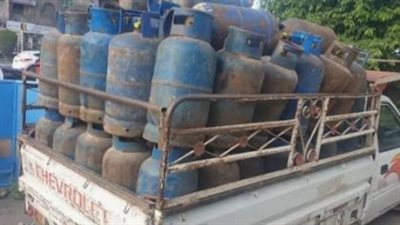 ضبط 50 أسطوانة بوتاجاز قبل بيعها بالسوق السوداء بقنا