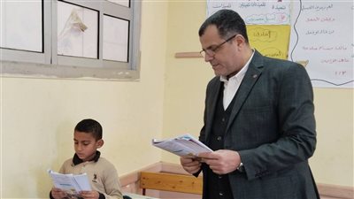 وكيل تعليم دمياط يتفقد مدارس كفر سعد لمتابعة انتظام الدراسة مع حلول رمضان