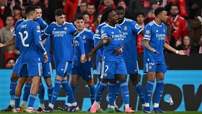 غياب مبابي.. تشكيل ريال مدريد المتوقع لمواجهة بنفيكا في دوري الأبطال