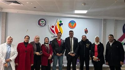 عميد طب طنطا يتفقد مستشفي سرطان الاطفال الجامعي ( ٥٧٣٥٧ 