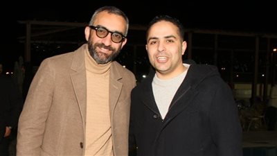 تيجانا وعبد العاطي والعاصي وجون ادوارد في حفل فطار مركز التنمية الشبابية بزايد