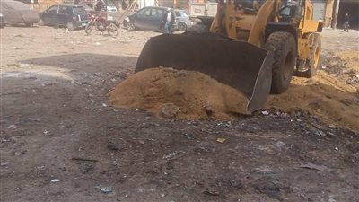 تكثيف حملات النظافة ورفع المخلفات بقرى الشعراء والسيالة والسنانية 