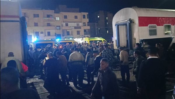 حادث السكة الحديد بالأقصر 