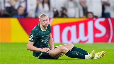 إصابة هالاند تقلق مانشستر سيتي قبل مواجهة ريال مدريد