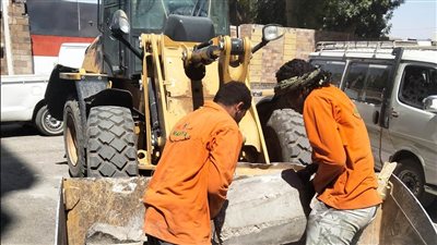 تفاصيل إزالة 143 مخالفة فى شوارع أسوان