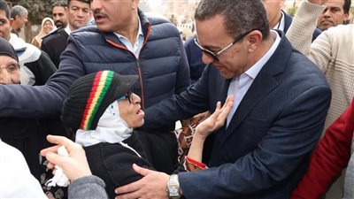 محافظ المنوفية يتفقد عيادة التأمين الصحي والمركز التكنولوجي بقويسنا