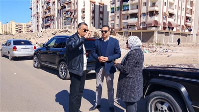 نائب محافظ بورسعيد يتفقد بدء أعمال إزالة الرتش من منطقة 