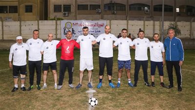انطلاق دوري كرة القدم للجهات والشركات العاملة بميناء دمياط ضمن الدورة الرمضانية 