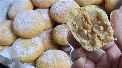 طريقة عمل كحك الملبن بكل خطواته 