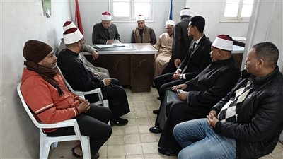 تفاصيل جولة مرورية لمدير أوقاف دمياط على مساجد الزرقا 
