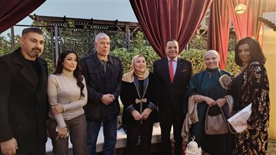 أبرزهم ياسر جلال.. نقيب الإعلاميين يستقبل مجموعة من مشاهير الفن والإعلام في إفطار رمضاني