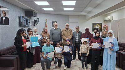 تكريم الفائزين في مسابقات المكتبات على مستوى الجمهورية بمديرية تعليم البحر الأحمر