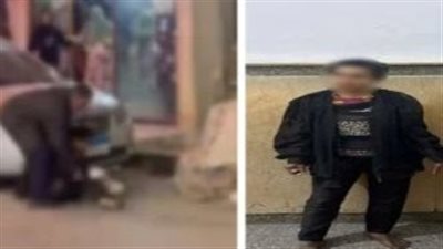 رعب على الطريق: سيدة تلقي الحجارة على السيارات بالإسماعيلية… والأمن يتدخل لإنقاذ الأرواح