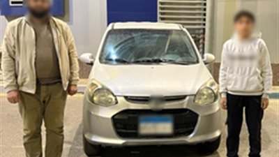 ضبط طفل لقيادة سيارة ملاكى وبصحبته شقيقته الصغيرة في الشرقية