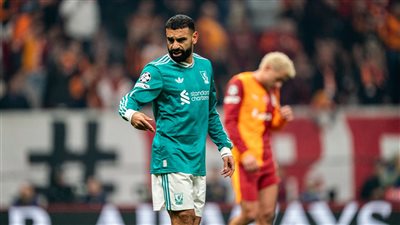 محمد صلاح من مباراة الذهاب أمام نيوكاسل يونايتد