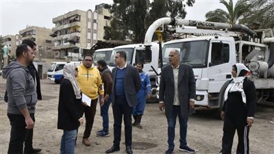 نائب محافظ بورسعيد يتفقد مستوى الخدمات والنظافة بمناطق الضواحي والزهور