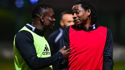 كريستوفر موبولولو مهاجم فريق الاتحاد السكندري 