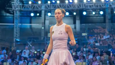 نجمة وادى دجلة هنا معتز تتأهل إلى نهائي لبطولة JSW الهند 